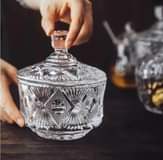A picture of Candy sugar Glass Bowl
