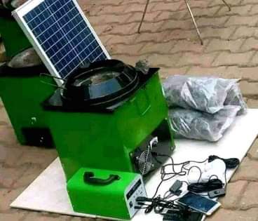 A picture of Hybrid Solar Charcoal Stove Single burner