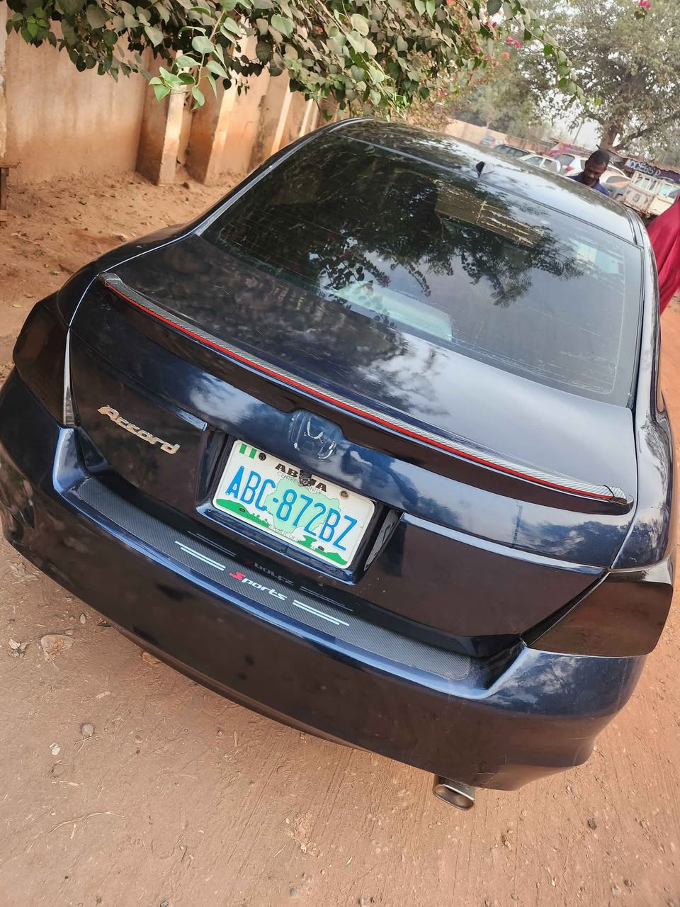 A picture of 2008 honda accord in good condition going for 5 500