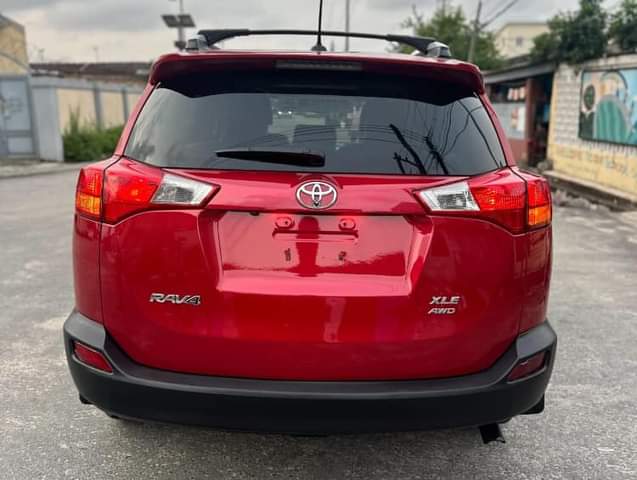 A picture of 2014 TOYOTA RAV4 XLE registered 85 000 miles only reverse