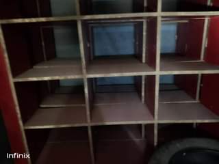 A picture of Foreign wood Shelves for boutique or pharmacy