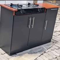 A picture of Kitchen cabinets