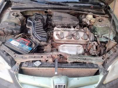A picture of Honda civic exi