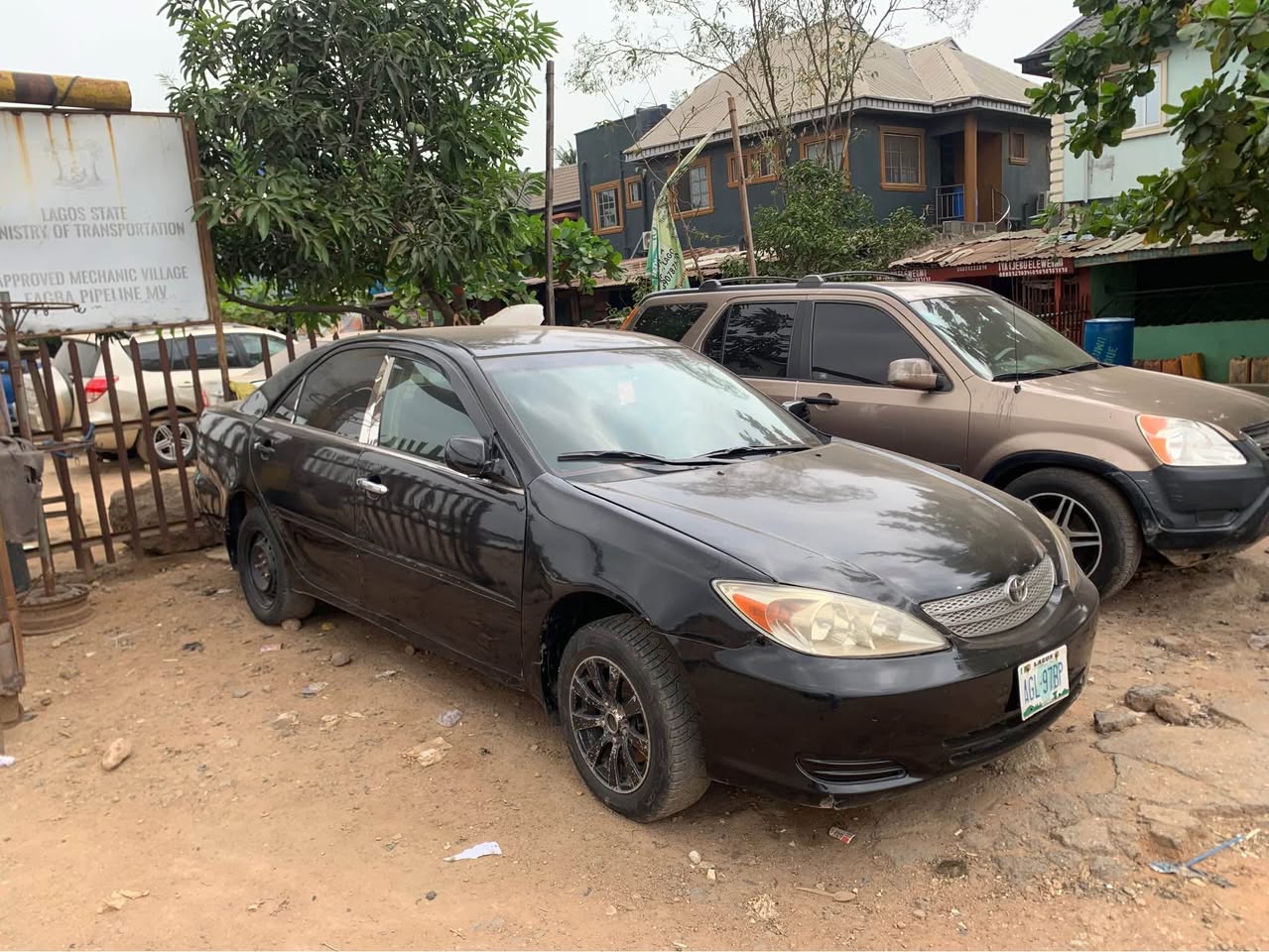 A picture of Registerted Toyota camry 2003