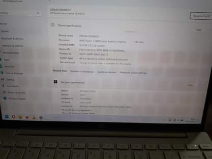 A picture of Laptop