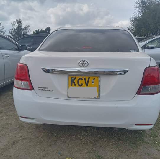A picture of Toyota axio
