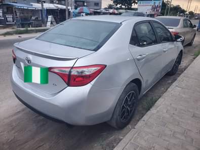 A picture of 2014 Toyota corolla Belgium grade facelifted to 2017 everything working