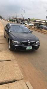 A picture of BMW series 7 2007