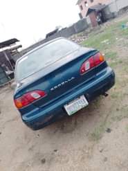 A picture of Oyaooo rush oo Dealers market Toyota Corolla 2000 model Everything