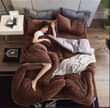 A picture of FOUX FUR DUVE COVERS WITH DIFFERENT COLORS PRICE AND SIZES