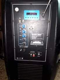 A picture of Public address system with 2 microphones