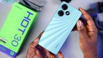 A picture of INFINIX HOT 30 STORAGE 256GB RAM 8GB PRICE 450 000
