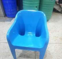 A picture of Plastic sofa chairs