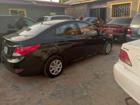 A picture of Hyundai accent 2013