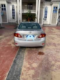 A picture of Registered first body 09 Toyota Corolla Bumpers painted