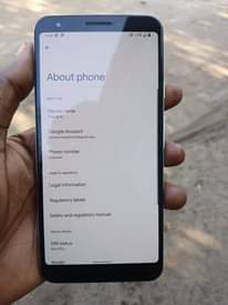 A picture of Google pixel 3a xl GB 64 Ram GB 4
