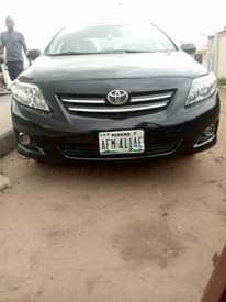 A picture of VERY CLEAN 2008 TOYOTA COROLLA BELGIUM GRADE AVAILABLE AT RUKPOKWU