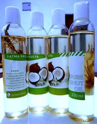 A picture of Mafuta Safi Ya Nazi Pure Coconut Oil