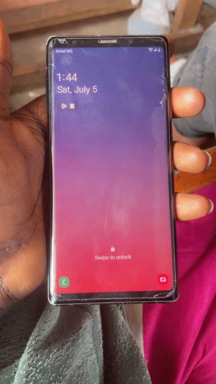 A picture of Samsung Note 9