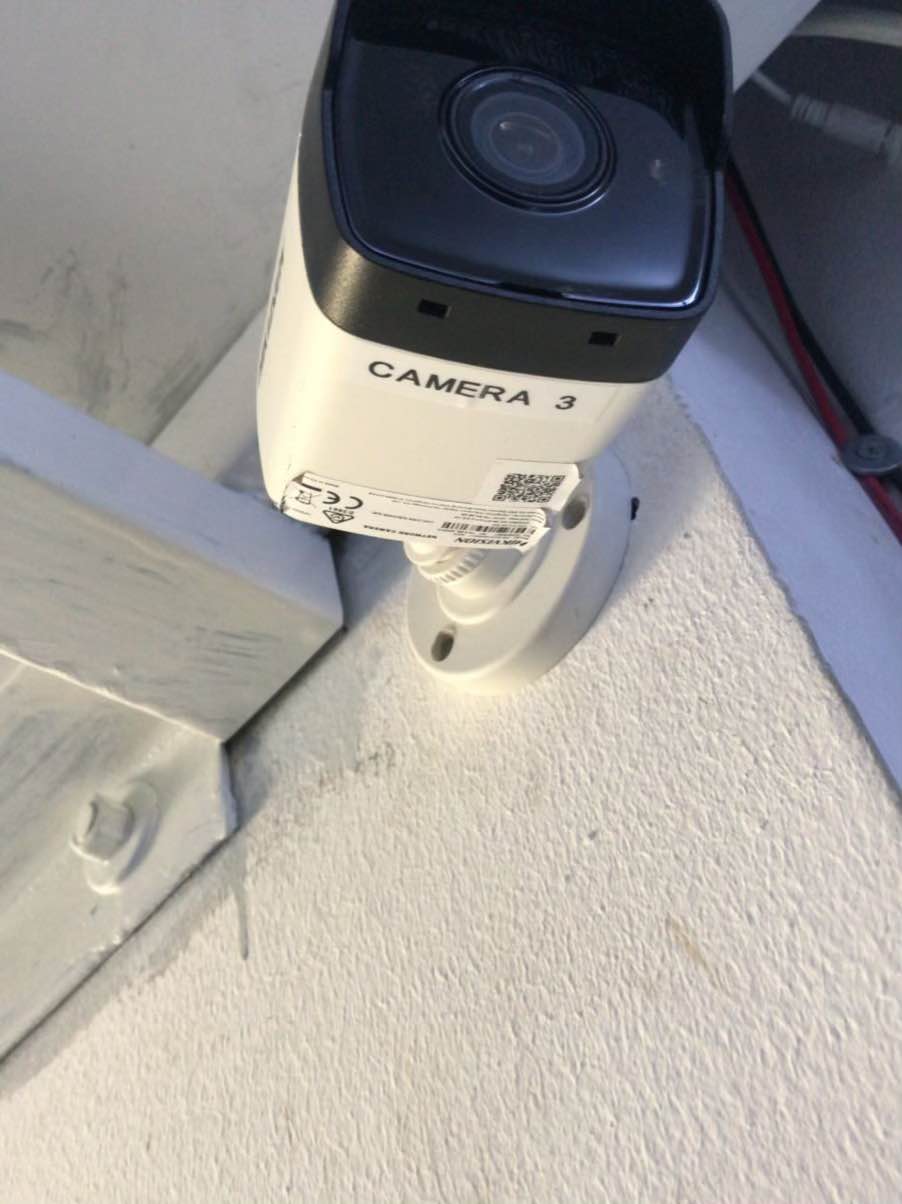 A picture of CCTV camera installation at a low price premiertechug 0708437390