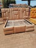 A picture of 6 6 puzzled bed