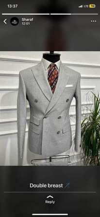 A picture of custom made bespoke suits