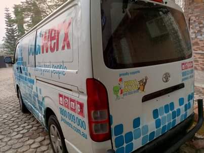 A picture of Toyota Hiace bus