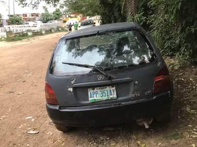 A picture of Toyota starlet 2002 mode iita