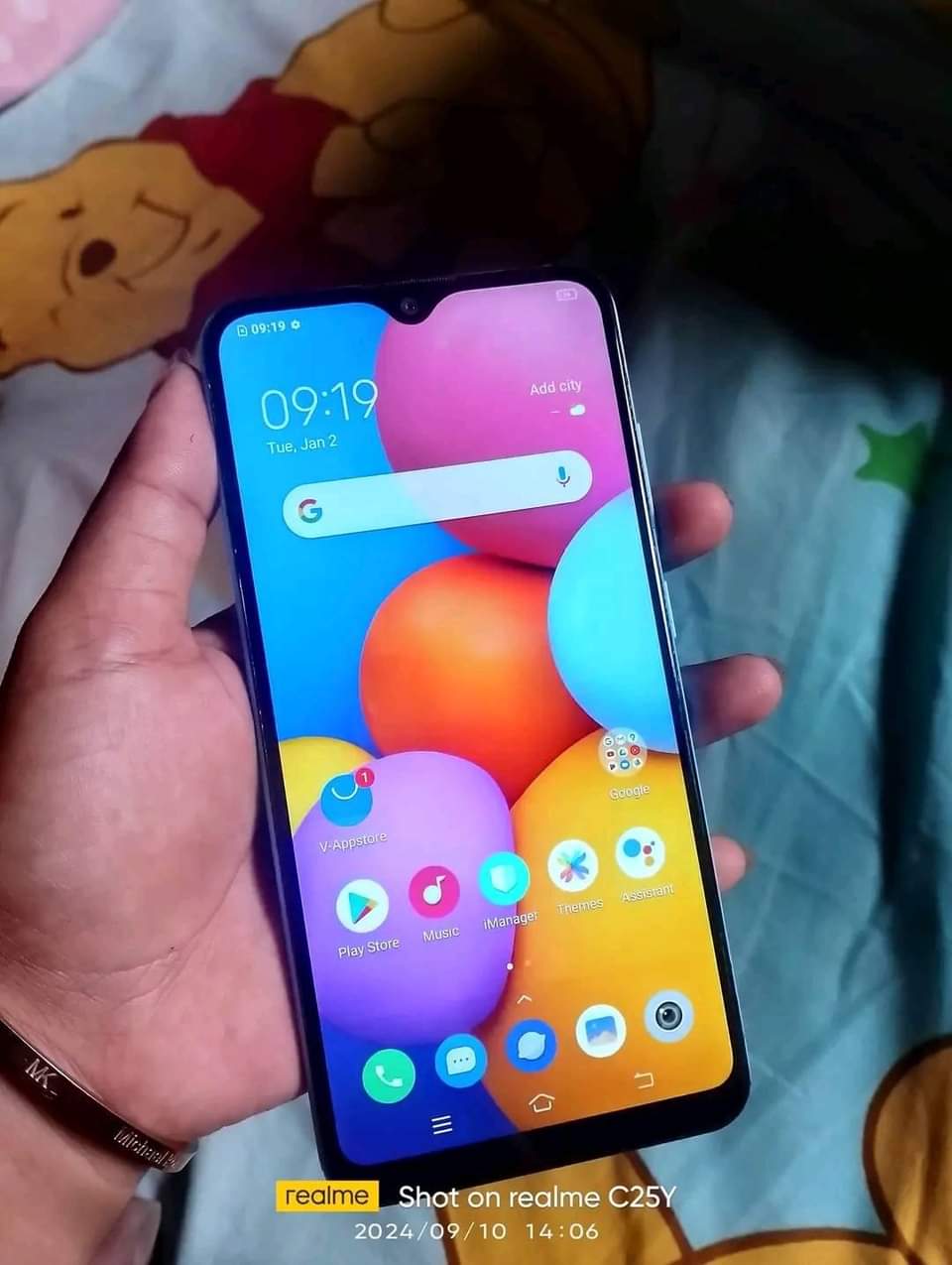 A picture of Vivo y1s