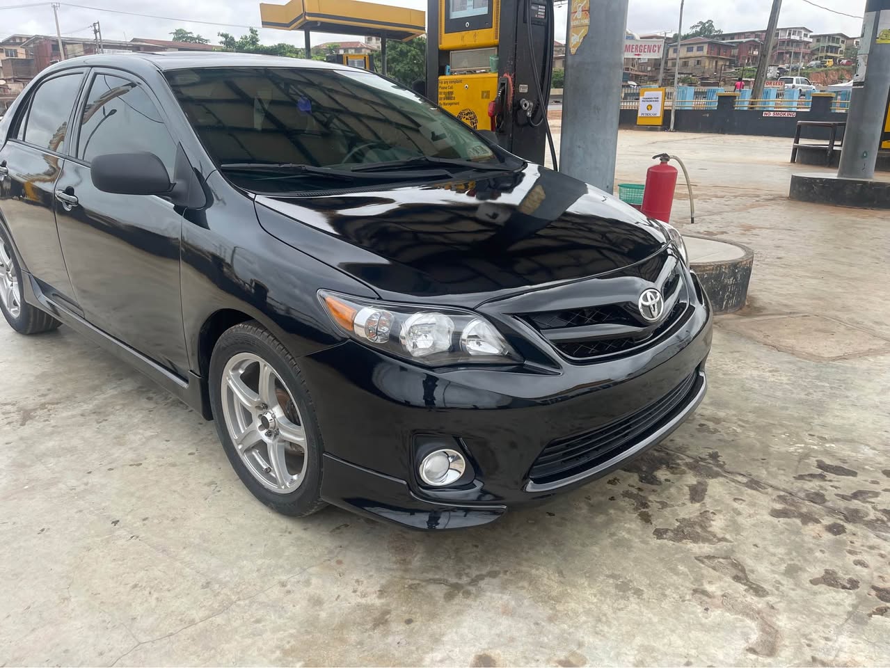A picture of Toyota corolla 2010 ungrade to 2013sport with complete bolt with