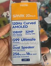 A picture of TECNO SPARK 20PRO PLUS STORAGE 256GB RAM 16GB BOXED WITH