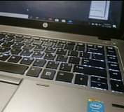 A picture of slim laptop hp probook core i5
