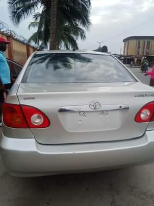 A picture of Toyota Corolla toks everything working perfect 08103889274