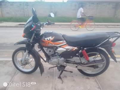 A picture of Tvs cc 150 imetunzwa sana