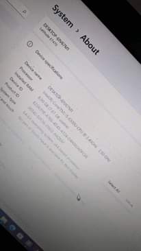 A picture of Laptop Dell core i5 inacheza magemu yote ram gb 8