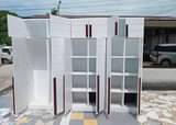 A picture of Wardrobes MDF material and Hard Wood material.