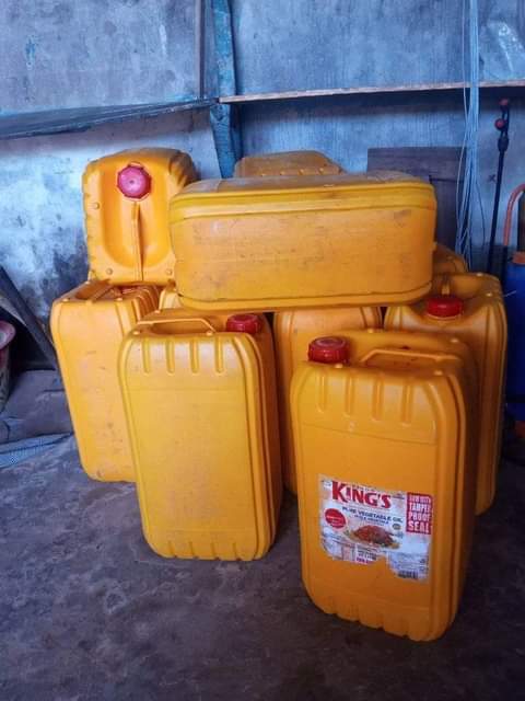 A picture of Empty king keg