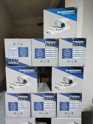 A picture of Embroidery sewing machine