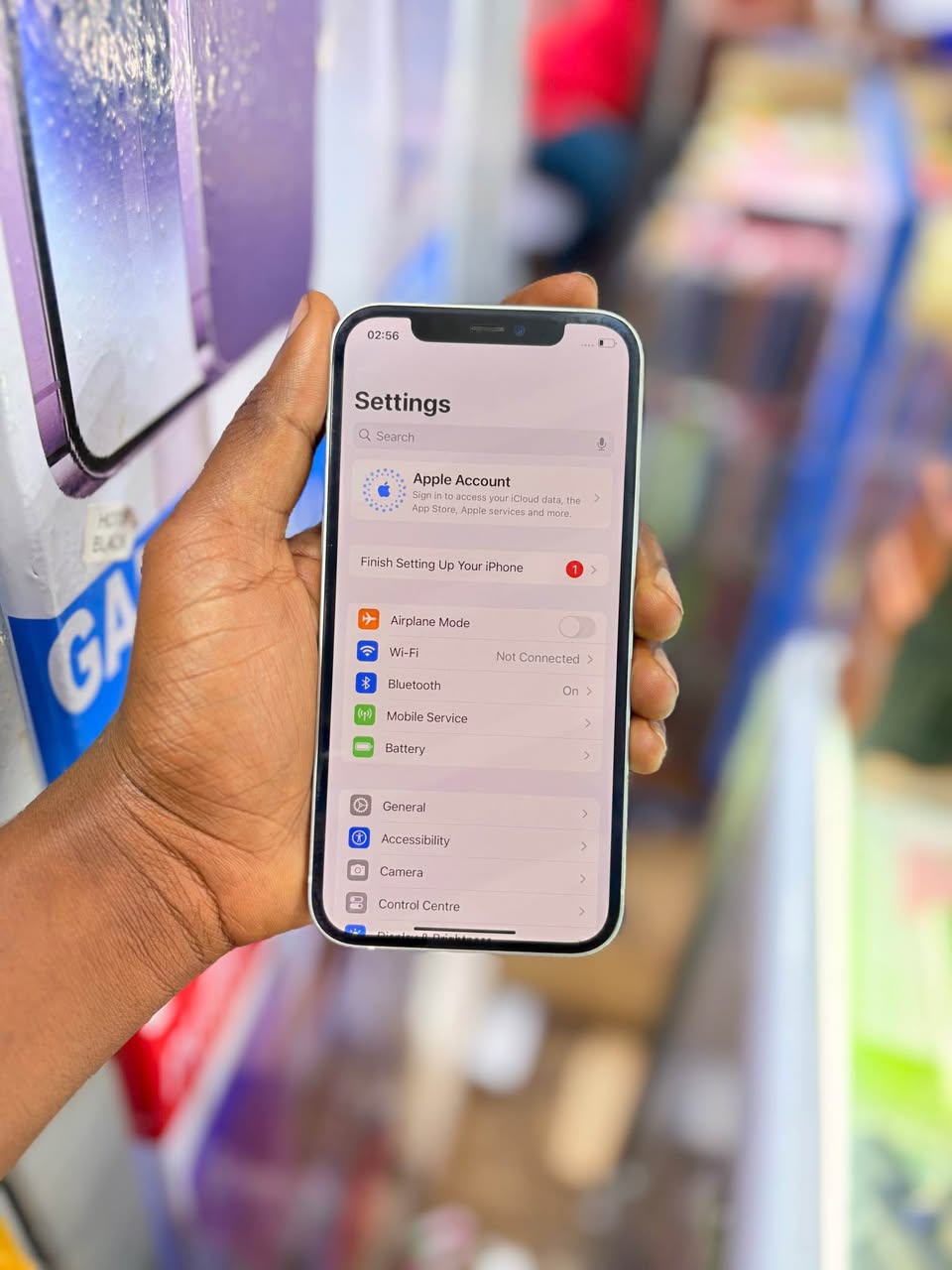A picture of iPhone 12