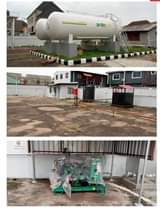 A picture of Gas plant station Scrab vessels