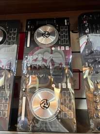 A picture of Dj equipment