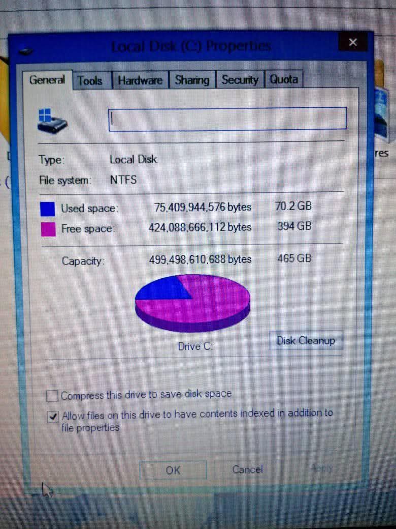 A picture of Laptop