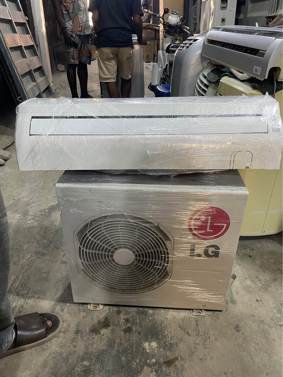 A picture of LG 1HP low voltage air conditioner