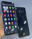 A picture of Samsung phones