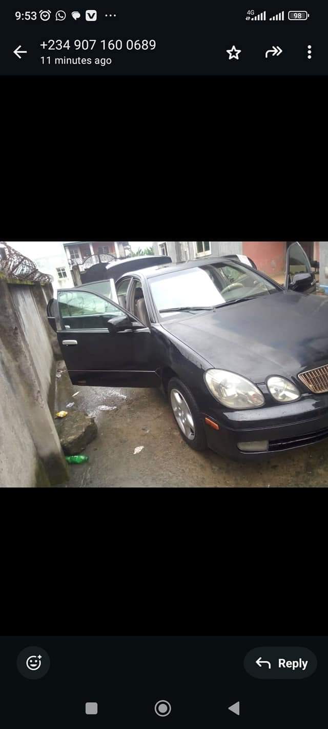A picture of LEXUS GS300 2002 MODEL V6 ENGINE GEAR NOTE FAULT INJECTOR