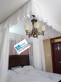 A picture of Brand new custom made Rail shears mosquito nets sliding like