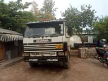 A picture of Scania semi trailer