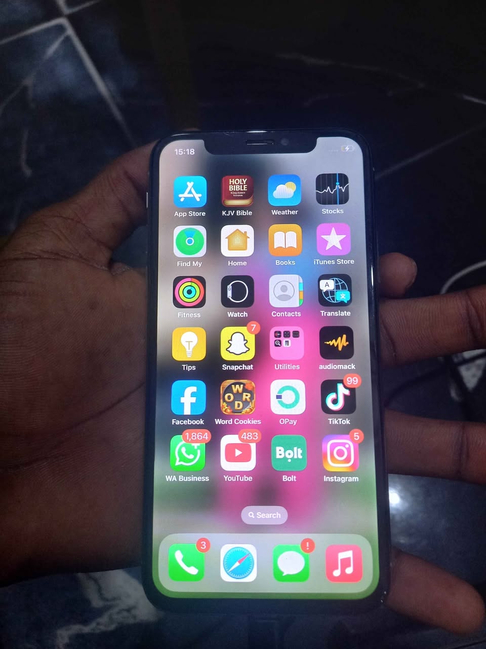 A picture of I phone