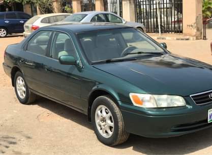 A picture of Neatly Used Toyota Camry envelope UNTEMPERED ENGINE AND GEAR clean