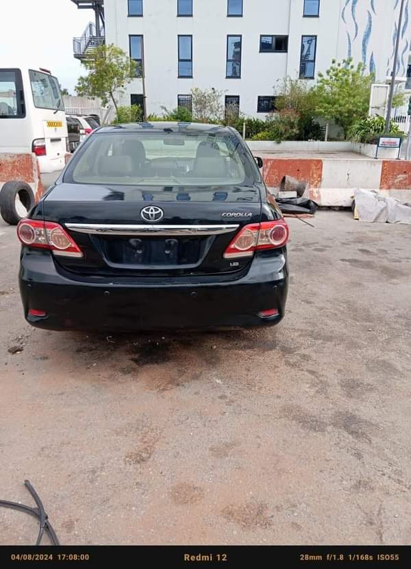 A picture of Toks Standard 2013 Toyota Corolla with full options Untampered engine